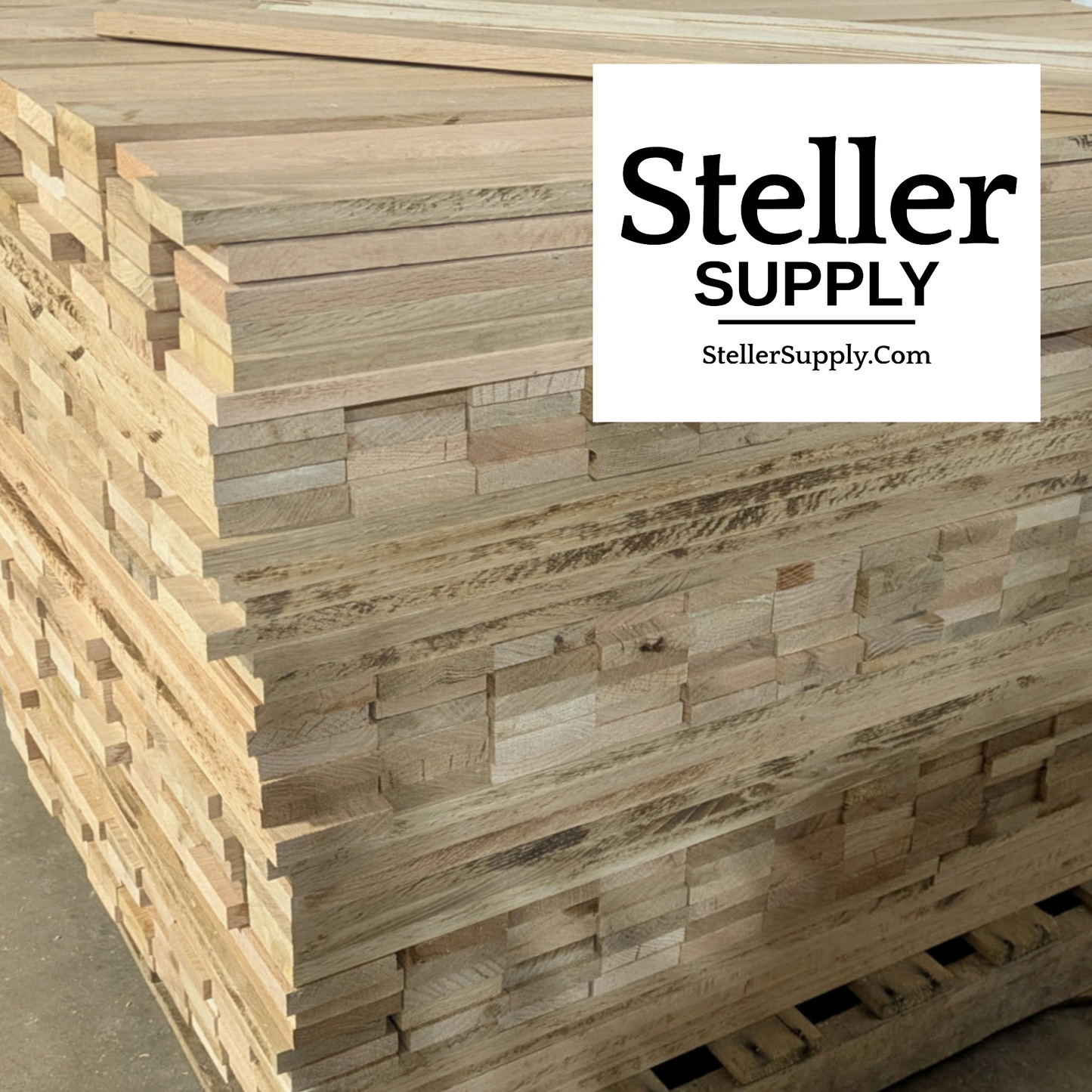 Pro-Grade 24" to 48" Solid Wood Dimensioned Lengths