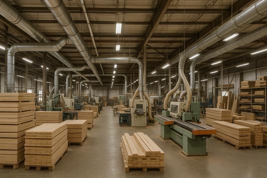 Traditional millwork facility